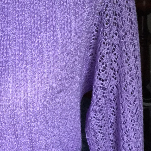 Norton McNaughton lavender cardigan - Picture 5 of 5